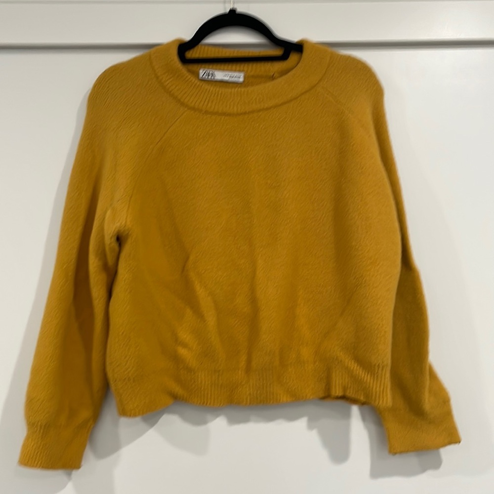 Zara mock neck sweater